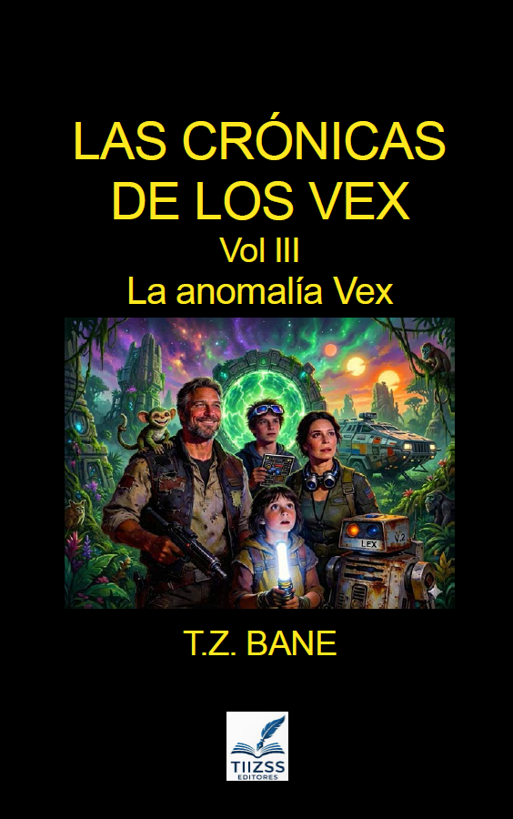 Portada de La Anomalía Vex - Vol III de La Saga Vex